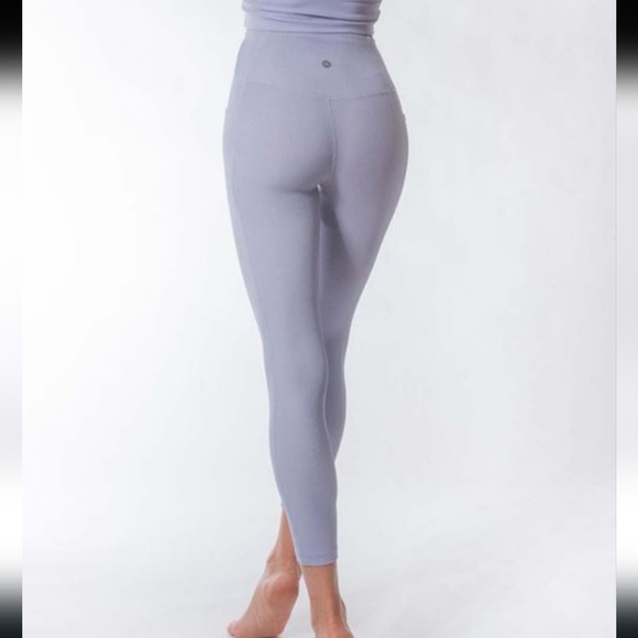 Gottex Lavender Ankle Leggings Sz S - Picture 2 of 12